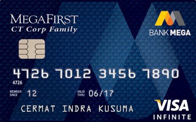 Kartu Kredit Bank Mega