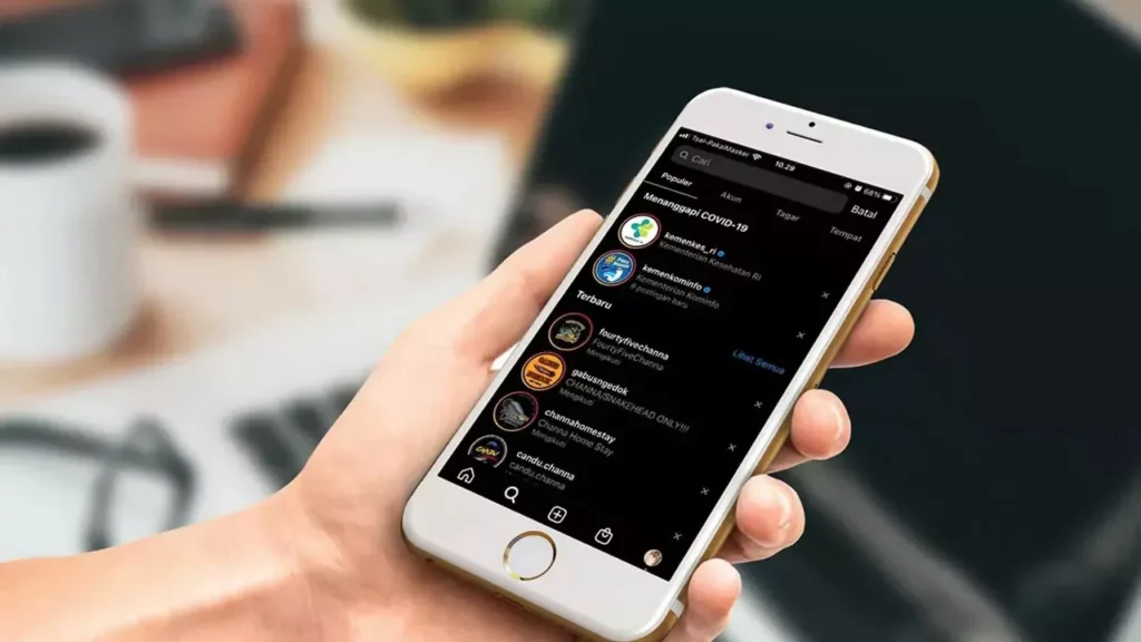 Reset Algoritma Instagram 