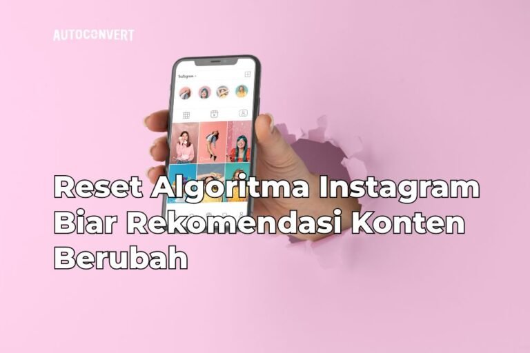 Reset Algoritma Instagram