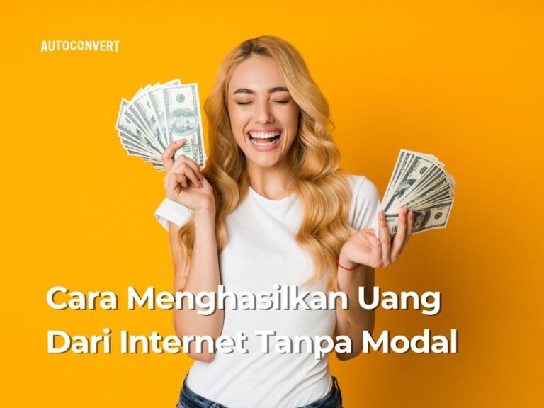 menghasilkan uang dari internet
