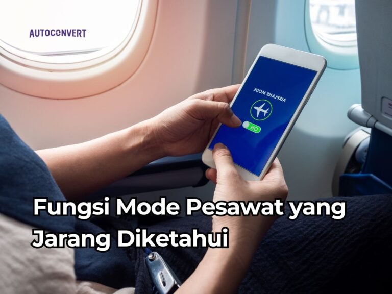 mode pesawat