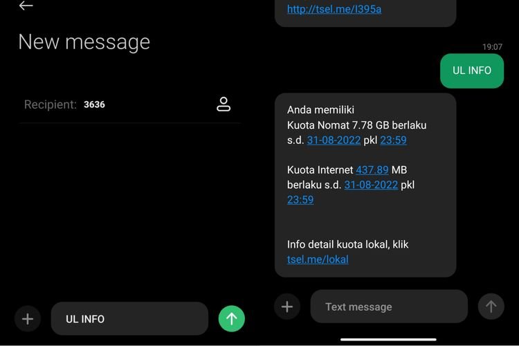 Cek Kuota Telkomsel