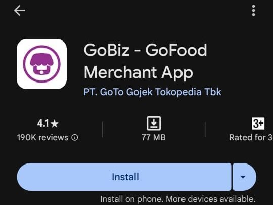 cara daftar gopay merchant