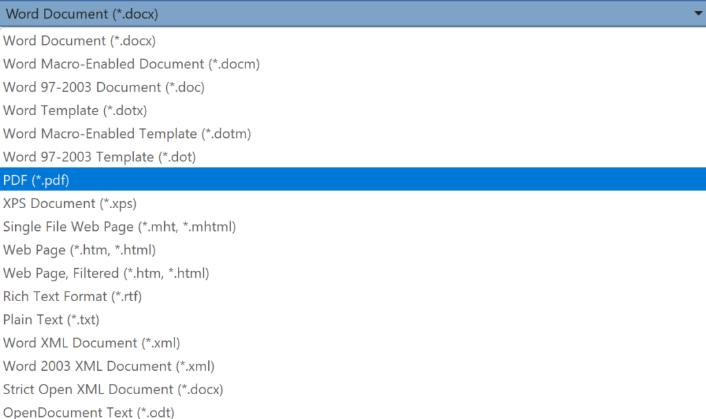 convert word ke pdf