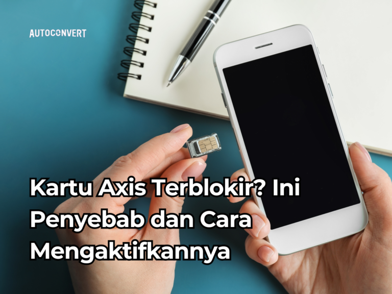 kartu axis terblokir
