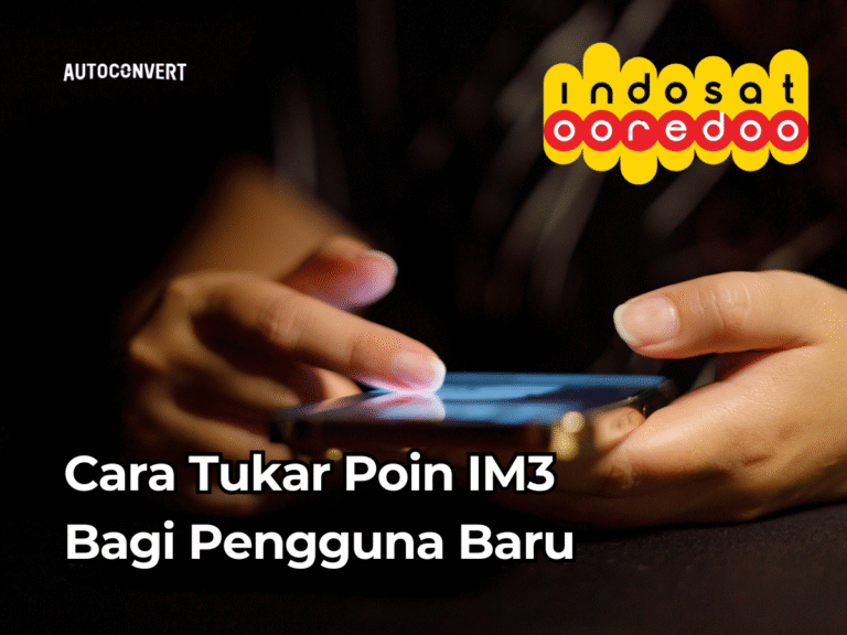 cara tukar poin im3